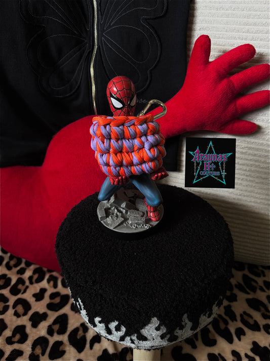 Orange&purple Airpods holder
